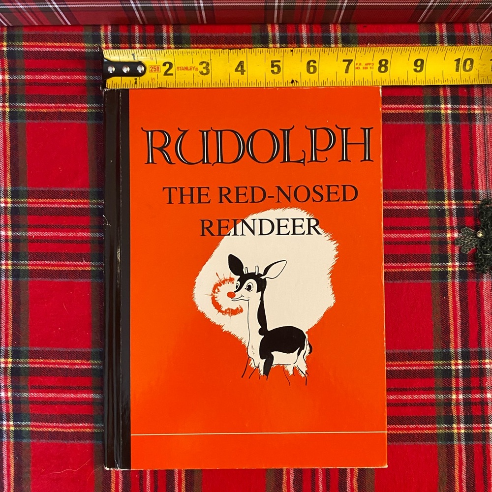🦌Vintage Rudolph the Red-Nosed Reindeer Book - Picture 8 of 11
